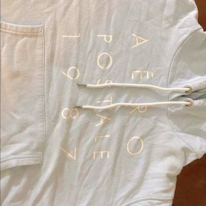 Light Blue Aeropostale Hoodie